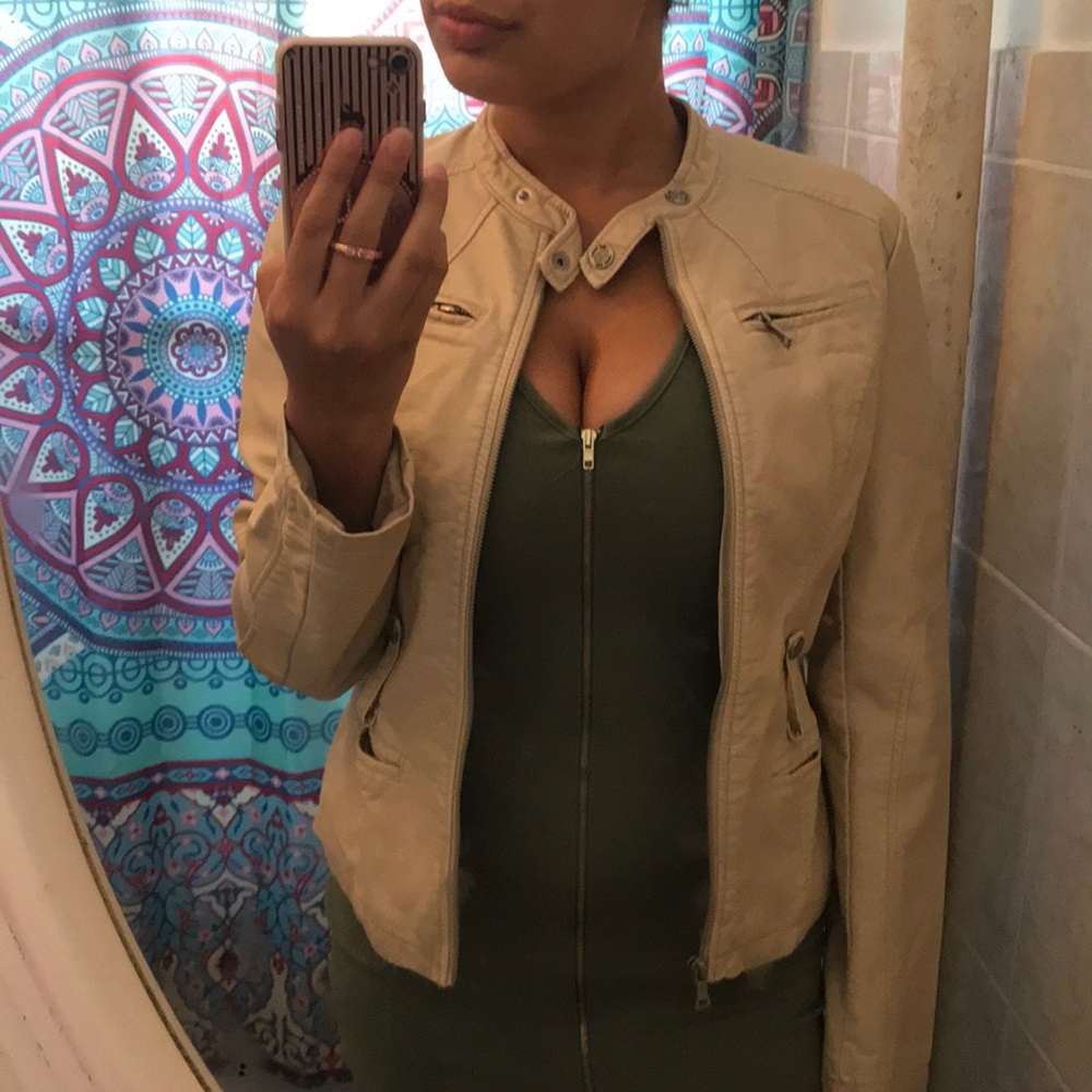 Beautiful leather jacket